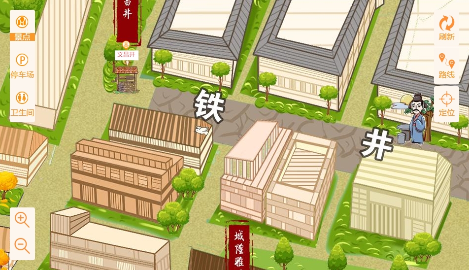 碧江智慧景区：手绘地图与语音导览的完美融合