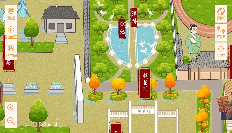 碧江手绘地图景区语音讲解导览系统：智慧景区建设的基石